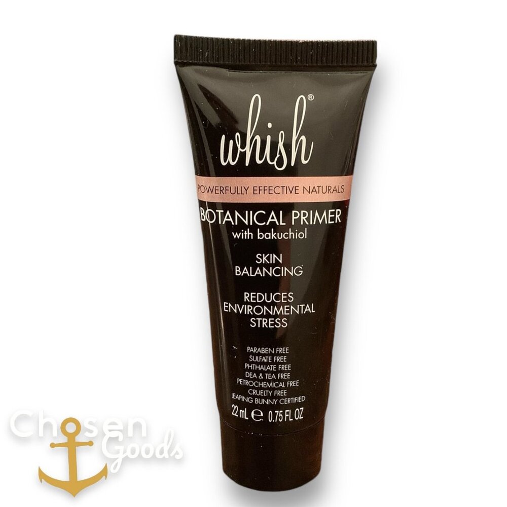 Whish Botanical Primer .75 oz 22 ml Bakuchiol Skin Balance Reduce Stress Sealed